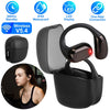 Image of Wireless V5.4 Open Ear Earbuds with Earhook LED Display Charging Case IPX5 Waterproof 300Hrs Standby Time Touch Control Stereo Sport Headphones for Wo