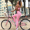 Image of Nikki's Anti-Cellulite Tummy Control Textured 2 Piece Workout Set