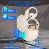 Image of Wireless V5.4 Open Ear Earbuds with Earhook LED Display Charging Case