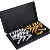 Image of Medieval Chess Set With High Quality Chessboard