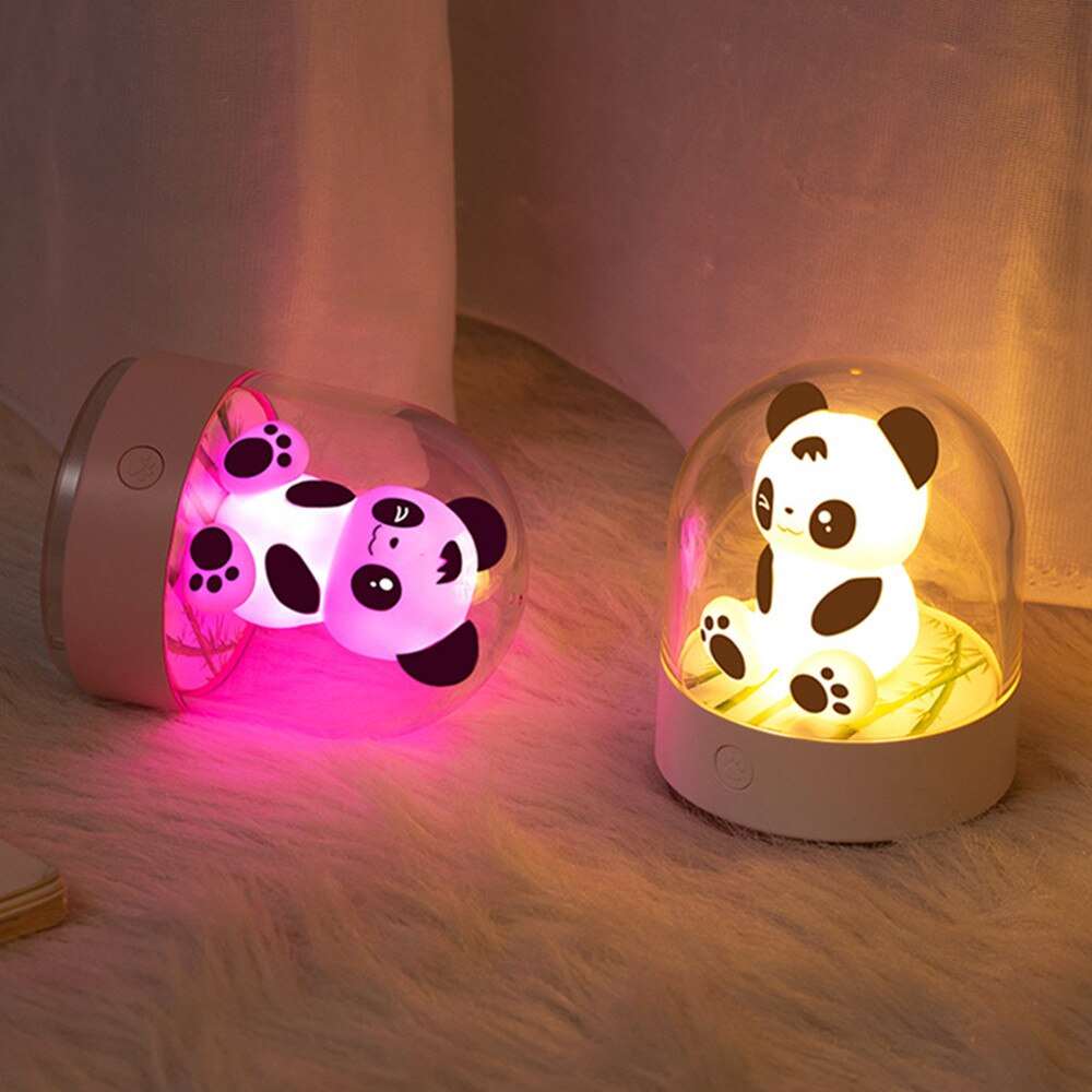 Cute Panda Fragrance Lamp Night Light