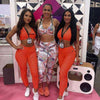 Image of Nikki's Anti-Cellulite Tummy Control Textured 2 Piece Workout Set