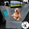 Image of Dog Car Seat Cover Waterproof Pet Travel Dog Carrier Hammock Car Rear Back Seat Protector Mat Safety Carrier For Dogs