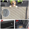 Image of Dog Car Seat Cover Waterproof Pet Travel Dog Carrier Hammock Car Rear Back Seat Protector Mat Safety Carrier For Dogs