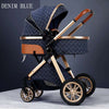 Image of Lightweight 3-In-1 - Best Luxury Baby Stroller With Car Seat Base