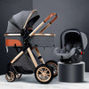 Image of Lightweight 3-In-1 - Best Luxury Baby Stroller With Car Seat Base