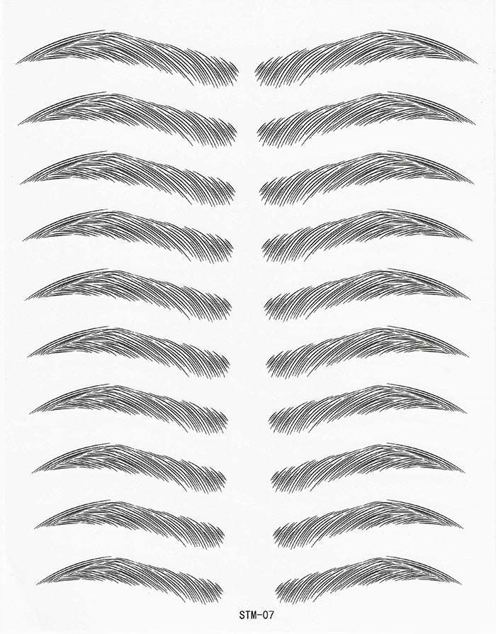 Magic False Eyebrows