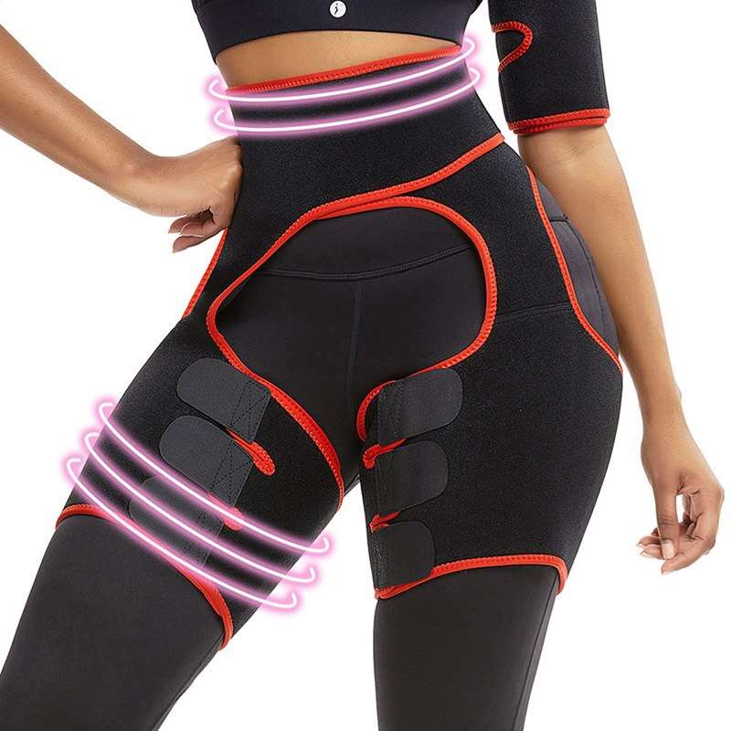 Neoprene Thigh Shaper Sweat Thigh Trimmers Leg Shaper Lose Weight Slimming Belt Butt Lifter Compress Belt