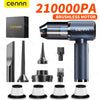 Image of CENRR Car Vacuum Cleaner High Suction 210000PA Wireless Vacuum Cleaner Cordless Vacuum Cleaner High Pressure Cleaning Machine