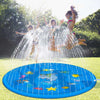 Image of Outdoor Lawn Beach Sea Animal Inflatable Water Spray Kids Sprinkler Play Pad Mat Tub Swiming Pool