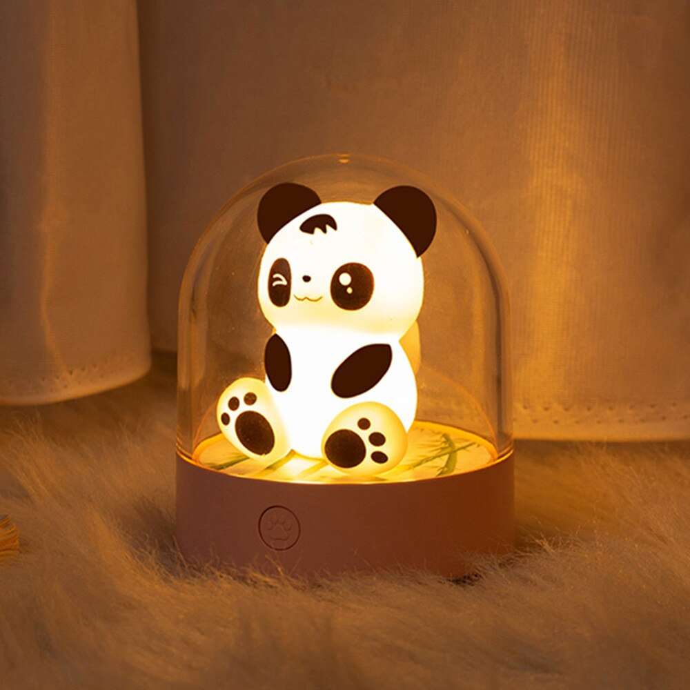 Cute Panda Fragrance Lamp Night Light