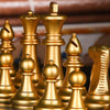 Image of Medieval Chess Set With High Quality Chessboard