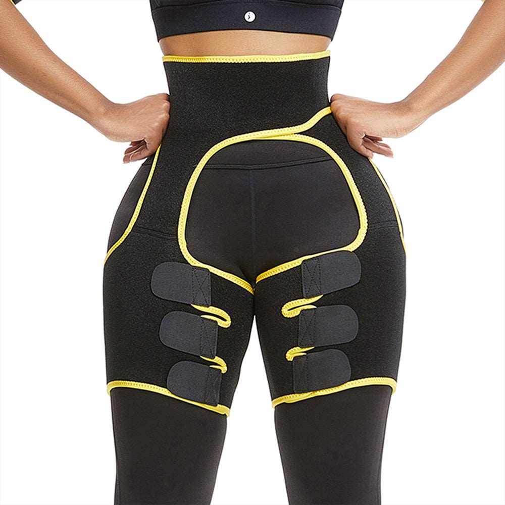 Neoprene Thigh Shaper Sweat Thigh Trimmers Leg Shaper Lose Weight Slimming Belt Butt Lifter Compress Belt