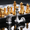 Image of Medieval Chess Set With High Quality Chessboard