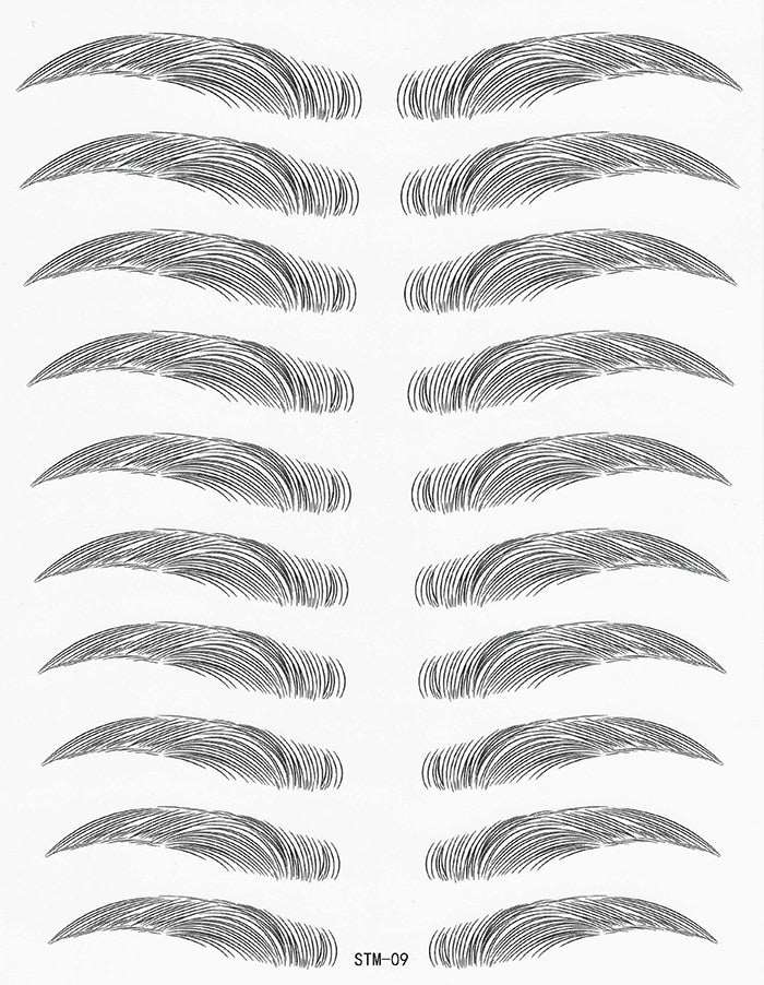 Magic False Eyebrows