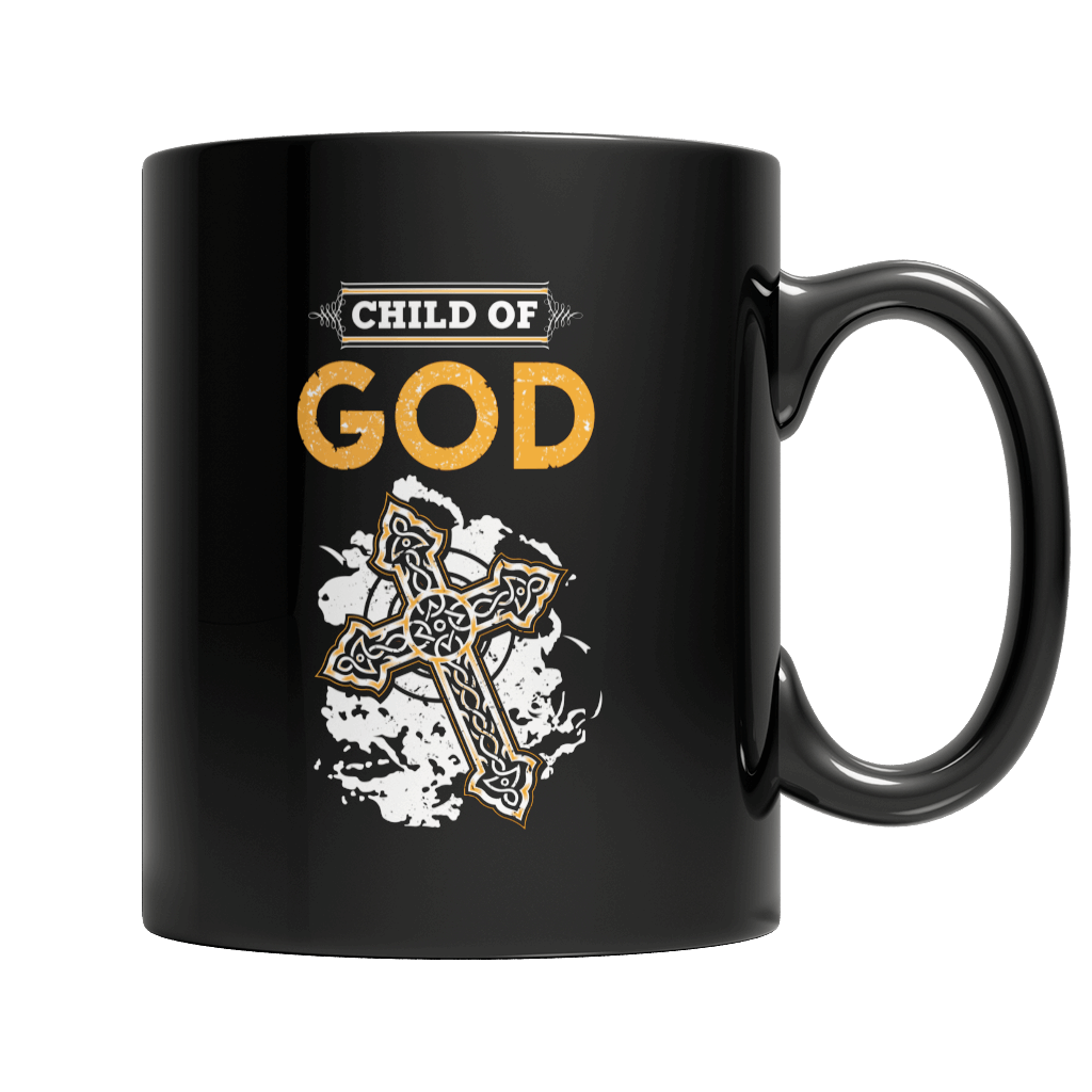 Child Of God - Black Mug