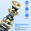 Image of Wireless V5.4 Open Ear Earbuds with Earhook LED Display Charging Case