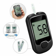 Blood Glucose Monito, Diabetes Testing Blood Sugar Meter With Test Strips Kit
