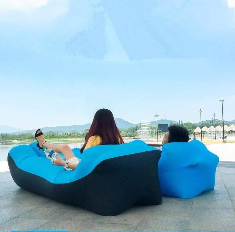 Waterproof Inflatable sofa bag Beach Lounge Chair camping Sleeping Bags