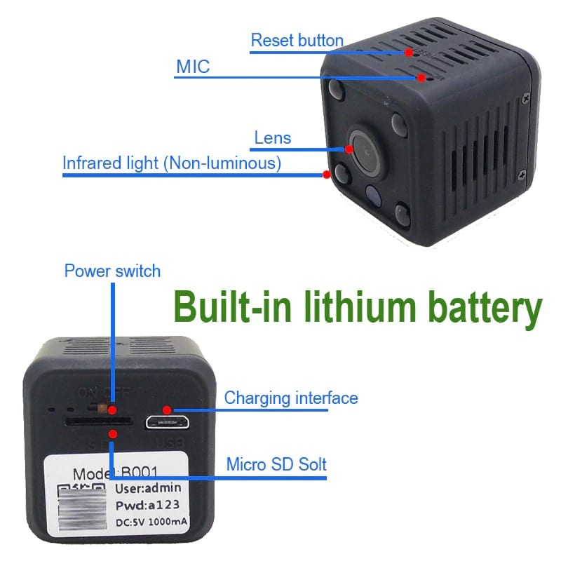 HD Mini Wifi Camera Ip
