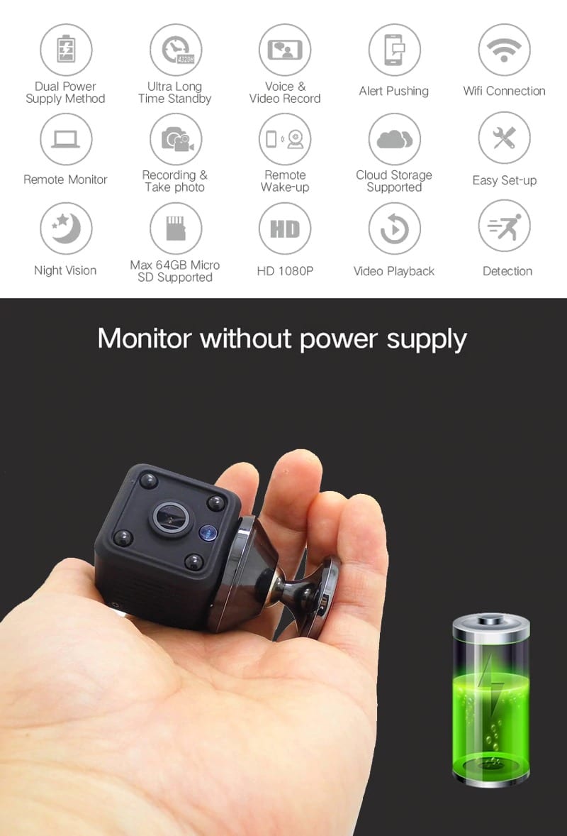 HD Mini Wifi Camera Ip