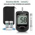 Blood Glucose Monito, Diabetes Testing Blood Sugar Meter With Test Strips Kit