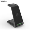 Image of Wireless Charger 3 in 1 For iPhone 11/Xs AirPods Apple Watch