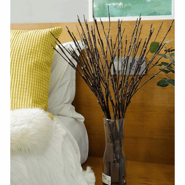 3 Pack Twig Lights, USB Plug in Branches Lights with 60 LED Bulbs, Romantic Decorative Lights for Vase, Lighted Tree Branches for Indoor - AfkaBoutique759840733936