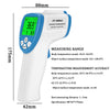 Image of Digital Infrared Forehead Thermometer LCD Display