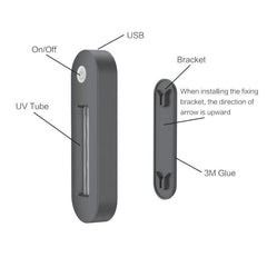 Portable Rechargeable Ultraviolet Germicidal Light