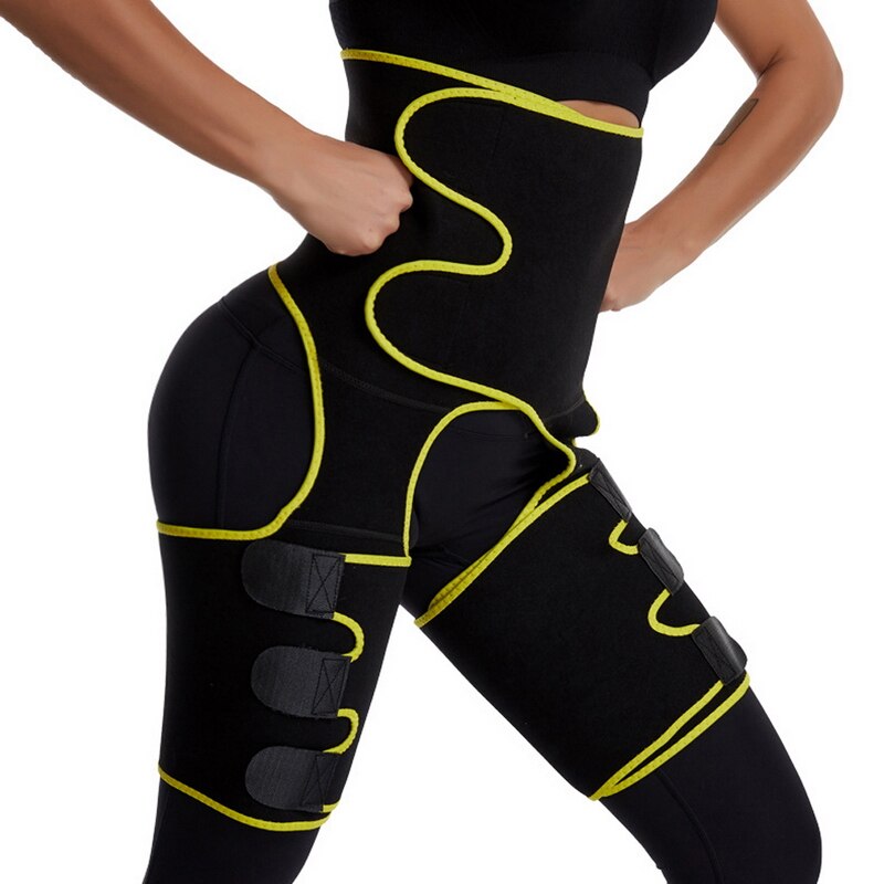 Neoprene Thigh Shaper Sweat Thigh Trimmers Leg Shaper Lose Weight Slimming Belt Butt Lifter Compress Belt