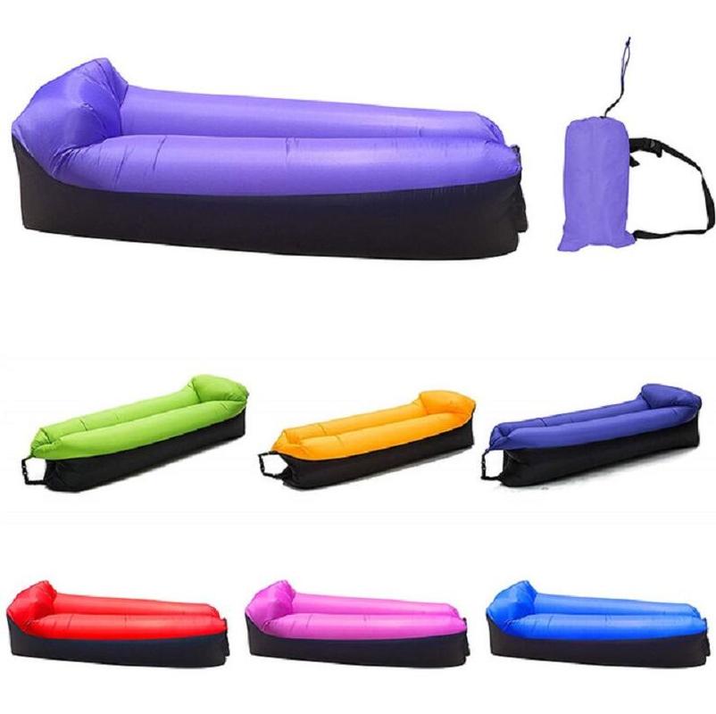Waterproof Inflatable sofa bag Beach Lounge Chair camping Sleeping Bags