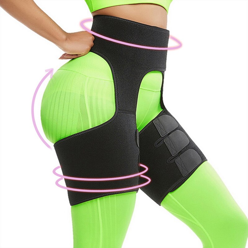 Neoprene Thigh Shaper Sweat Thigh Trimmers Leg Shaper Lose Weight Slimming Belt Butt Lifter Compress Belt