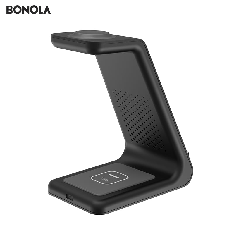 Wireless Charger 3 in 1 For iPhone 11/Xs AirPods Apple Watch