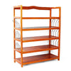 Image of 5 Tier Wooden Shoe Rack Shelf Storage Organizer Entryway Home Furniture - AfkaBoutique8690017171170