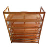 Image of 5 Tier Wooden Shoe Rack Shelf Storage Organizer Entryway Home Furniture - AfkaBoutique8690017171170