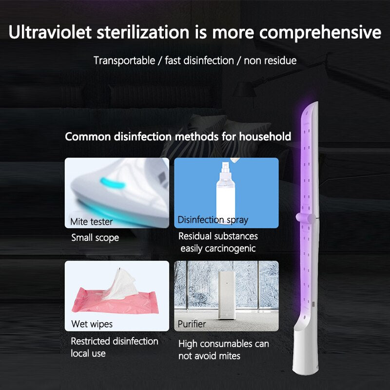 UVC Disinfector Ultraviolet Lamp Portable Hand-held
