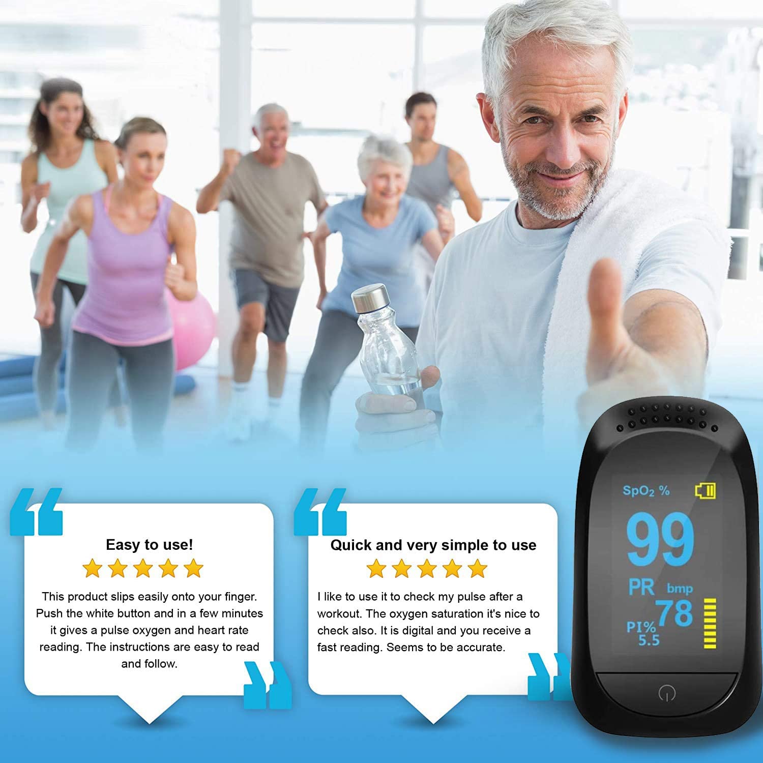 Pulse Oximeter Fingertip