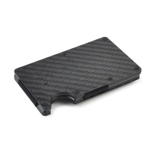Men RFID Blocking Slim Money Clip Wallet Credit Card ID Holder Thin Minimalist