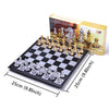 Image of Medieval Chess Set With High Quality Chessboard