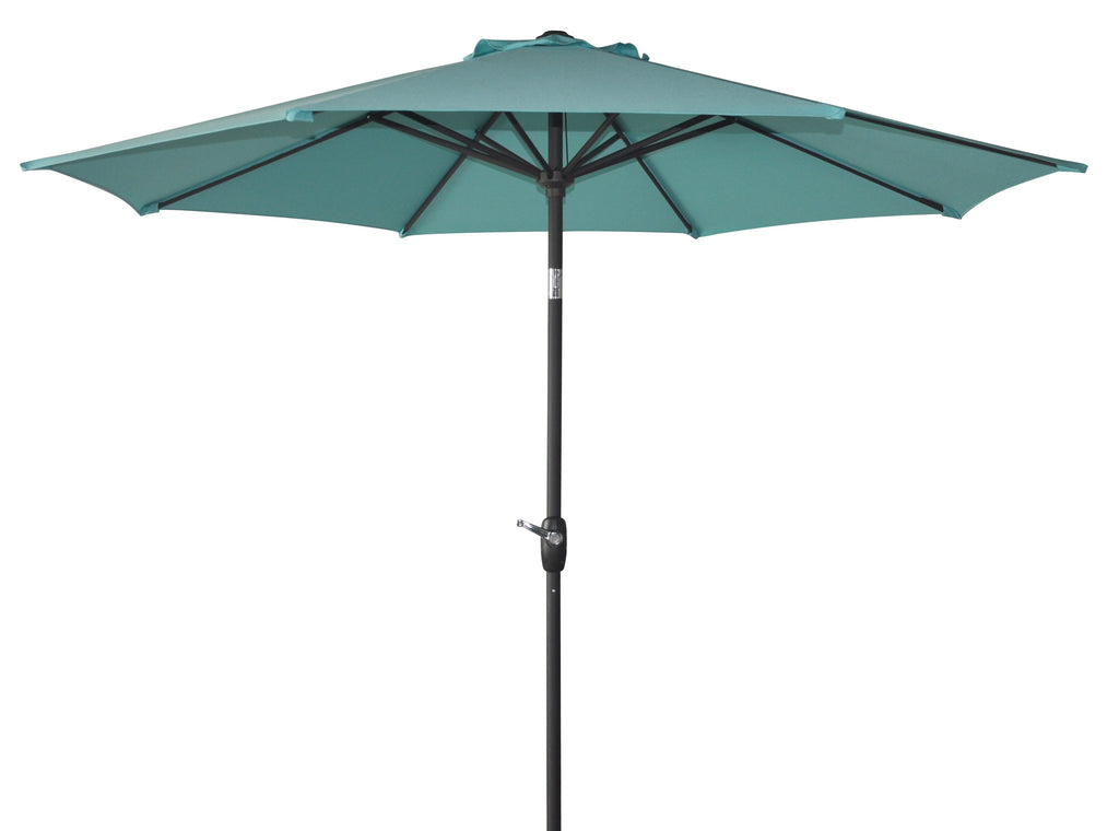 9' Steel Outdoor Patio Tilt Umbrella Sun Shade - AfkaBoutique711237963272