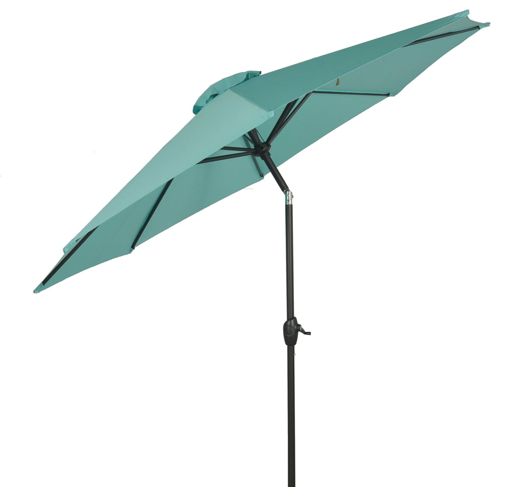 9' Steel Outdoor Patio Tilt Umbrella Sun Shade - AfkaBoutique711237963272