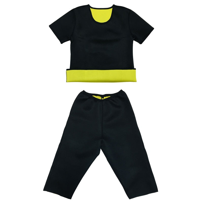 Women's Sweat Shaper T Shirt + Pants