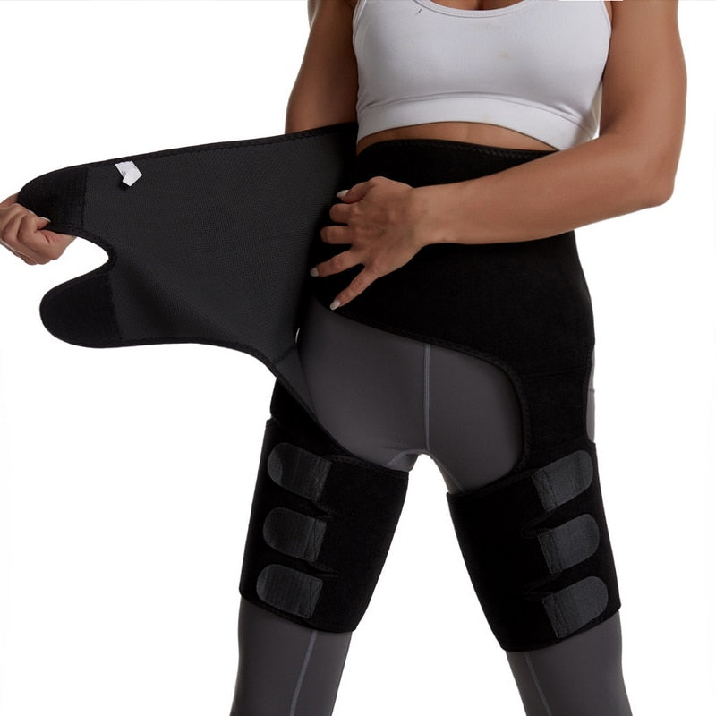 Neoprene Thigh Shaper Sweat Thigh Trimmers Leg Shaper Lose Weight Slimming Belt Butt Lifter Compress Belt
