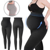 Image of Comfortable Maternity Leggings with Belly Support