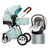 Image of Lightweight 3-In-1 - Best Luxury Baby Stroller With Car Seat Base