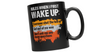 Image of Rules When I First Wake Up - Black Mug