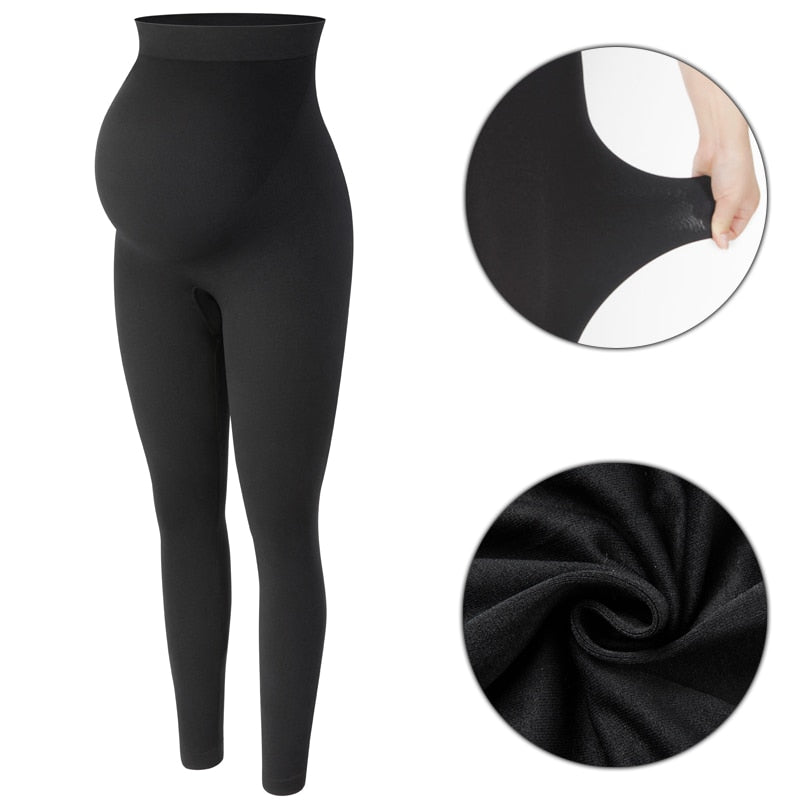 Comfortable Maternity Leggings with Belly Support