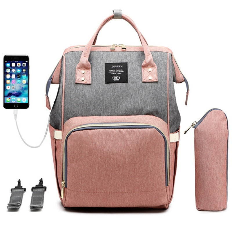 Mummy Diaper Bag Baby Mom Backpack Maternity Wet Bag Waterproof