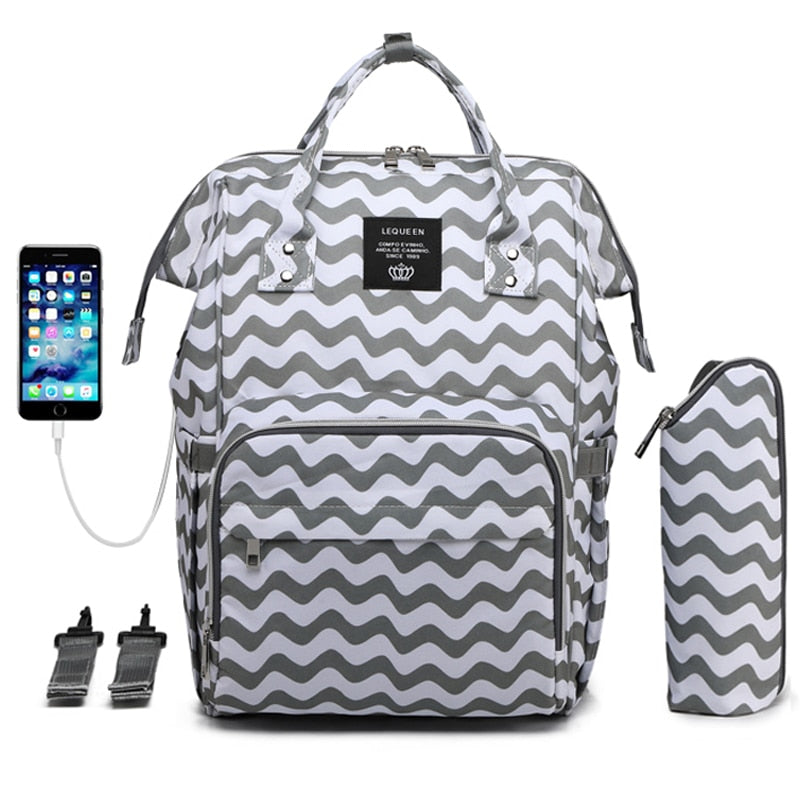 Mummy Diaper Bag Baby Mom Backpack Maternity Wet Bag Waterproof